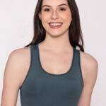 Bonjour Full Coverage Lightly Padded Cotton Workout Bra With Moisture Wicking
