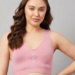 C9 AIRWEAR Seamless Full Coverage Padded Moisture Wicking Slip-On Everyday Bra