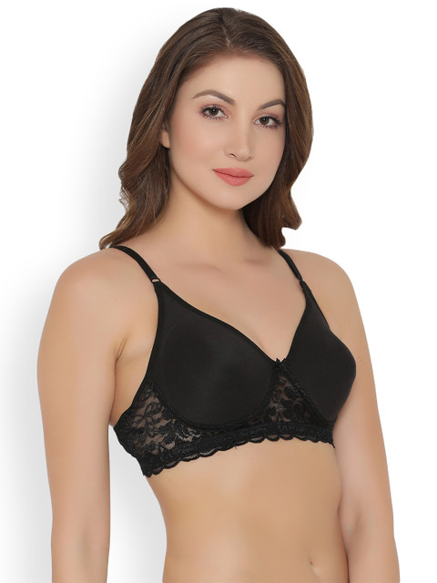 Clovia Cotton Flair Non-Padded Non-Wired Full Coverage Spacer Cup T-shirt Bra 2 Clovia Cotton Flair Non-Padded Non-Wired Full Coverage Spacer Cup T-shirt Bra
