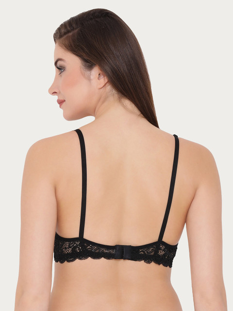 Clovia Lace Non-Padded Non-Wired Bra 4 Clovia Lace Non-Padded Non-Wired Bra