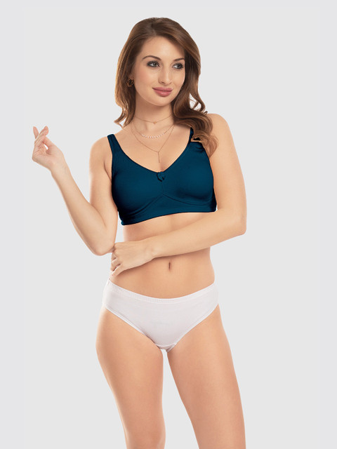 Daisy Dee Full Coverage Non Padded Cotton Everyday Bra With Anti Microbial 5 Daisy Dee Full Coverage Non Padded Cotton Everyday Bra With Anti Microbial
