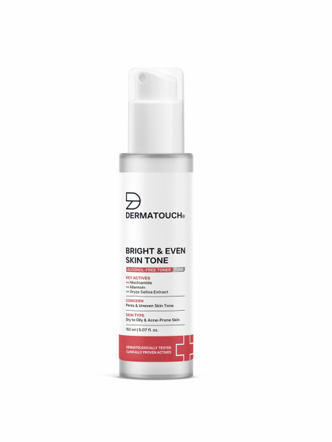 Dermatouch Bright & Even Skin Tone Alcohol Free Toner With Niacinamide - 150 ml