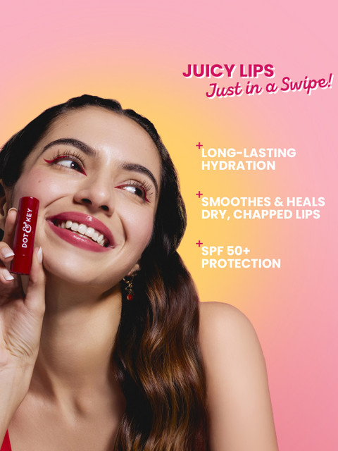 DOT & KEY Barrier Repair Hydrating Lip Balm SPF 50 - 4.5 g - Cherry Crimson 3 DOT & KEY Barrier Repair Hydrating Lip Balm SPF 50 - 4.5 g - Cherry Crimson