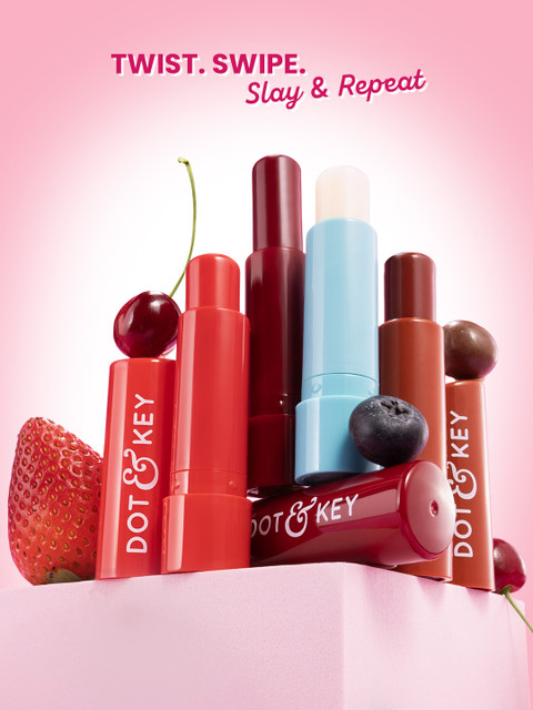 DOT & KEY Barrier Repair Hydrating Lip Balm SPF 50 - 4.5 g - Cherry Crimson 6 DOT & KEY Barrier Repair Hydrating Lip Balm SPF 50 - 4.5 g - Cherry Crimson