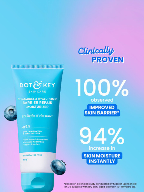 DOT & KEY Ceramides & Hyaluronic Barrier Repair Moisturizer - 50 g 2 DOT & KEY Ceramides & Hyaluronic Barrier Repair Moisturizer - 50 g