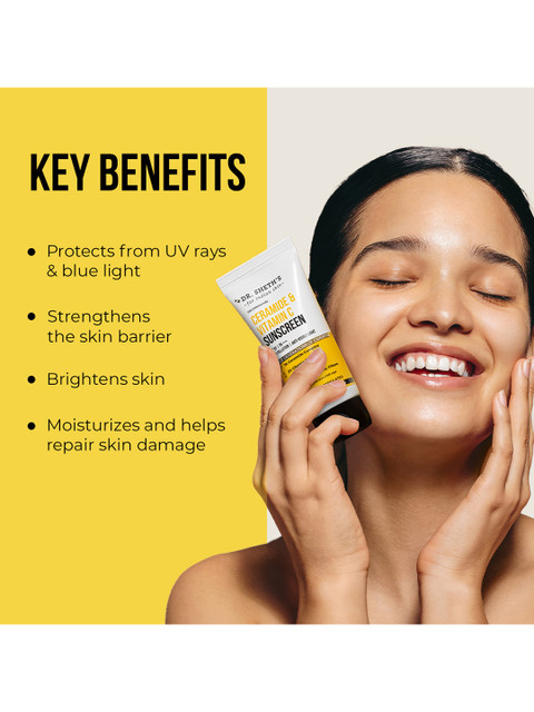 DR. SHETHS Ceramide & Vitamin C SPF 50+ Sunscreen - 50g 3 DR. SHETHS Ceramide & Vitamin C SPF 50+ Sunscreen - 50g