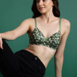 DressBerry Abstract Printed Full Coverage Lightly Padded T-shirt Bra DB-NW-BRA-4069-1