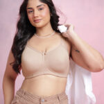 DressBerry Plus Size Full Coverage Lightly Padded Non Wired Tshirt Bra DRM-DB-MK07-BA-TBC