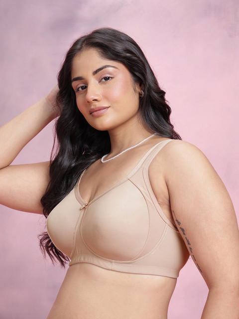DressBerry Plus Size Full Coverage Lightly Padded Non Wired Tshirt Bra DRM-DB-MK07-BA-TBC 3 DressBerry Plus Size Full Coverage Lightly Padded Non Wired Tshirt Bra DRM-DB-MK07-BA-TBC