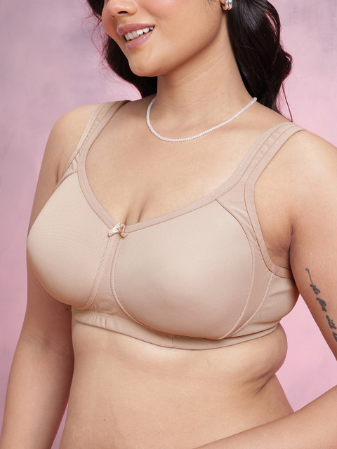DressBerry Plus Size Full Coverage Lightly Padded Non Wired Tshirt Bra DRM-DB-MK07-BA-TBC 6 DressBerry Plus Size Full Coverage Lightly Padded Non Wired Tshirt Bra DRM-DB-MK07-BA-TBC