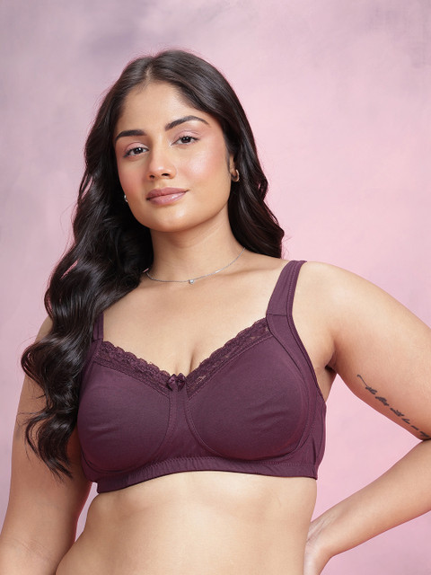 DressBerry Plus Size Full Coverage Non-Padded Non-Wired Everyday Bra DRM-DB-MK47-BB-TBC 2 DressBerry Plus Size Full Coverage Non-Padded Non-Wired Everyday Bra DRM-DB-MK47-BB-TBC