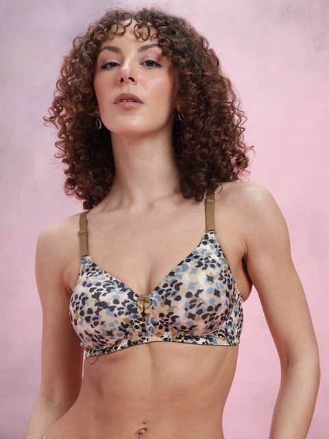 DressBerry Printed Lightly Padded T-shirt Bra 4 DressBerry Printed Lightly Padded T-shirt Bra