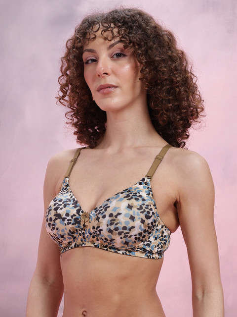 DressBerry Printed Lightly Padded T-shirt Bra 5 DressBerry Printed Lightly Padded T-shirt Bra