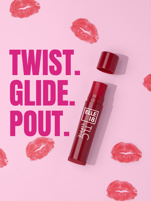 ELLE 18 TLC Hydrating SPF15 Lippie - Raspberry 4 ELLE 18 TLC Hydrating SPF15 Lippie - Raspberry