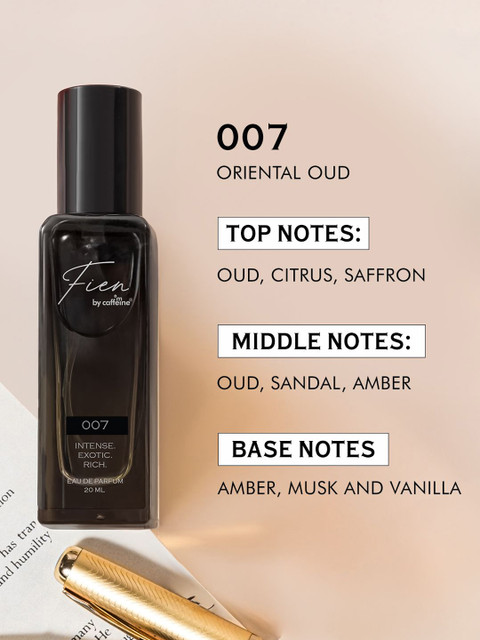 FIEN by mCaffeine Set Of 4 Men Written By Women Eau De Parfum Set - 20 ml Each 4 FIEN by mCaffeine Set Of 4 Men Written By Women Eau De Parfum Set - 20 ml Each