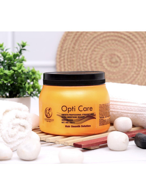GS GREENSILKY Opti Care Hair Smoothening Mask - 490 g 3 GS GREENSILKY Opti Care Hair Smoothening Mask - 490 g