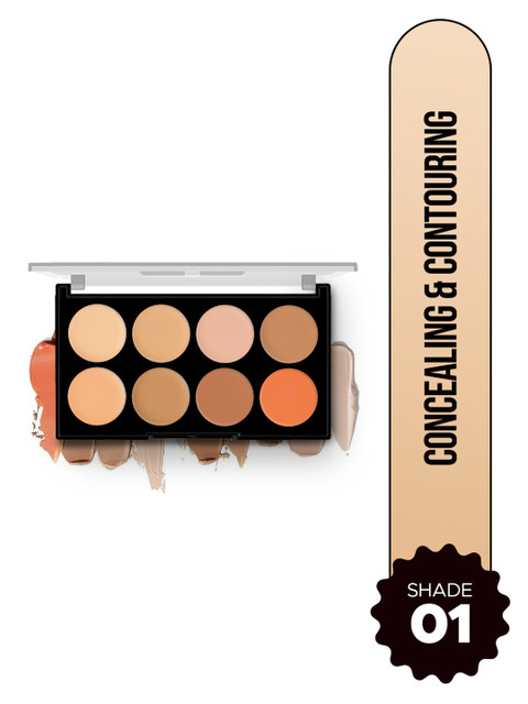 Hilary Rhoda 8 Shade Palette Colour Correct With High Coverage Concealer- 12 g -1 2 Hilary Rhoda 8 Shade Palette Colour Correct With High Coverage Concealer- 12 g -1