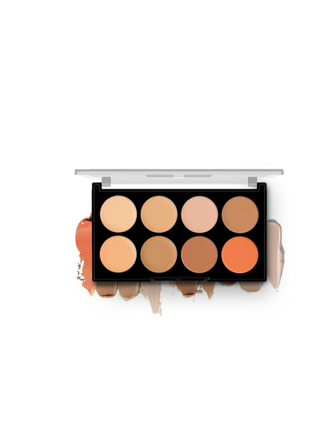 Hilary Rhoda 8 Shade Palette Colour Correct With High Coverage Concealer- 12 g -1