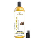 Homeda Cold Pressed Castor Oil For Hair Growth & Skin Care - 200 ml