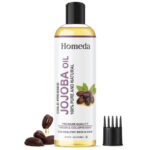 Homeda Cold Pressed Jojoba Massage Oil For Hair Growth & Face Glow - 200 ml