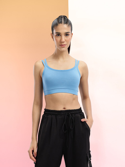 HRX by Hrithik Roshan Medium Coverage Lightly Padded Lifestyle Bra 3 HRX by Hrithik Roshan Medium Coverage Lightly Padded Lifestyle Bra