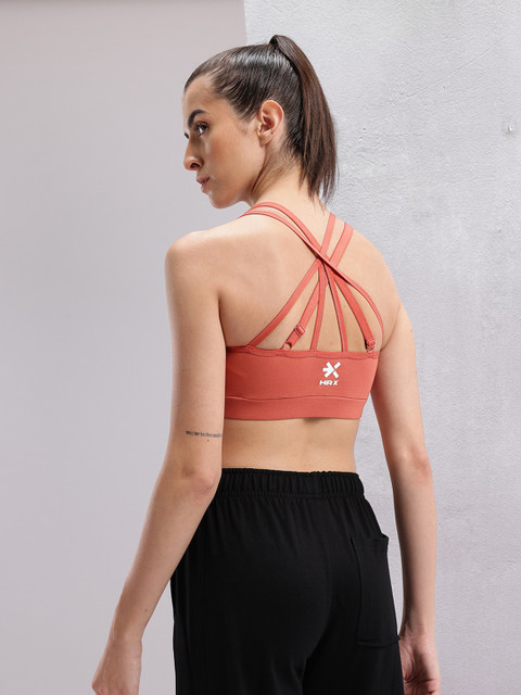 HRX by Hrithik Roshan Medium Coverage Lightly Padded Styled Back Bra 5 HRX by Hrithik Roshan Medium Coverage Lightly Padded Styled Back Bra