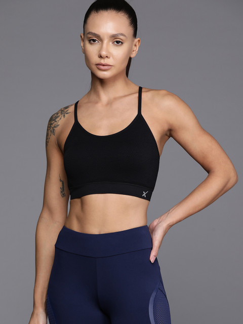 HRX by Hrithik Roshan Medium Coverage Rapid-Dry Workout Seamless Bra 3 HRX by Hrithik Roshan Medium Coverage Rapid-Dry Workout Seamless Bra