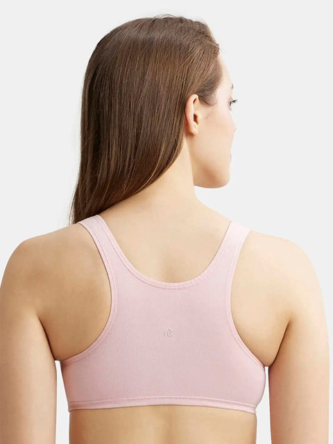 Jockey Super Combed Cotton Stretch Slip On Bra With StayFresh Treatment-1582 3 Jockey Super Combed Cotton Stretch Slip On Bra With StayFresh Treatment-1582