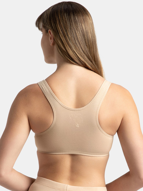 Jockey Super Combed Cotton Stretch Slip On Bra With StayFresh Treatment-1582 3 Jockey Super Combed Cotton Stretch Slip On Bra With StayFresh Treatment-1582