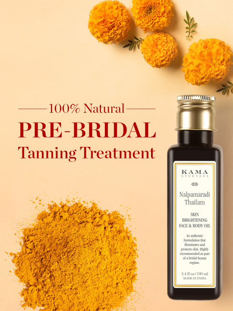 KAMA AYURVEDA Nalpamaradi Thailam Skin Brightening Treatment - 50 ml 2 KAMA AYURVEDA Nalpamaradi Thailam Skin Brightening Treatment - 50 ml