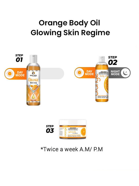 KEYA SETH AROMATHERAPY Aromatherapy Skin Defence Orange Body Oil-400ml 4 KEYA SETH AROMATHERAPY Aromatherapy Skin Defence Orange Body Oil-400ml