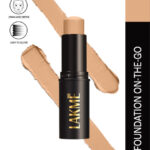 Lakme On The Go Facelift Foundation Stick With Matte Finish 11g - Neutral Almond N340