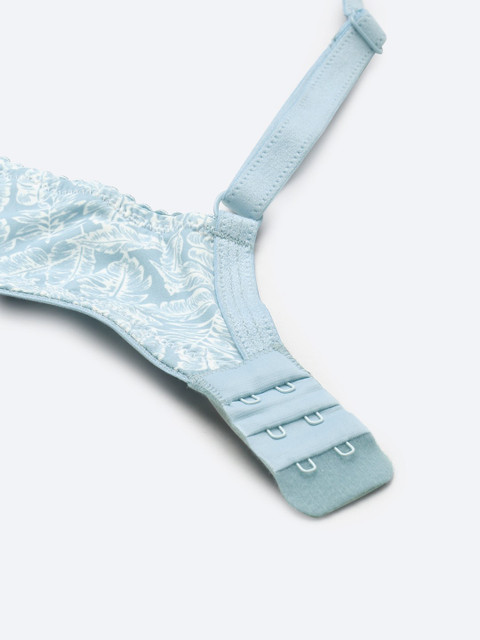 Leading Lady Floral Print Wirefree Lightly Padded Full Coverage T-Shirt Bra 5 Leading Lady Floral Print Wirefree Lightly Padded Full Coverage T-Shirt Bra