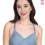 Liigne Women Pack Of 2 Full Coverage Non-Wired Non Padded Tshirt Bra