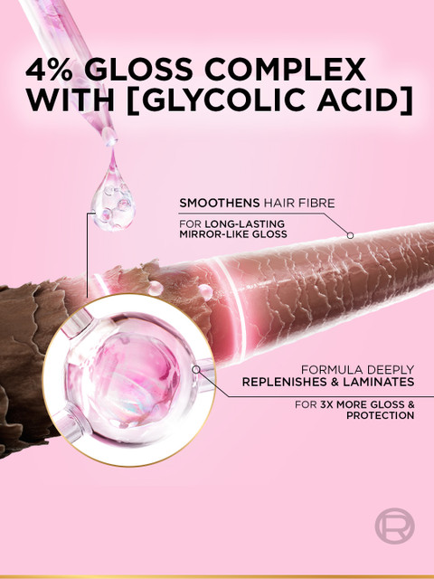 LOreal Paris Glycolic Gloss Shine Sealing Conditioner with Glycolic Acid Complex - 340 ml 3 LOreal Paris Glycolic Gloss Shine Sealing Conditioner with Glycolic Acid Complex - 340 ml