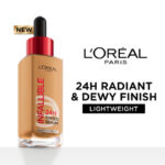 LOreal Paris Infallible 24H Lightweight Dewy Tinted Serum Foundation 30ml - Medium-Tan 5-6