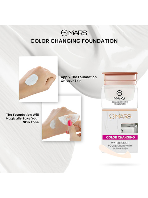 MARS Color Changing Foundation - 60 ml - Magic 3 MARS Color Changing Foundation - 60 ml - Magic