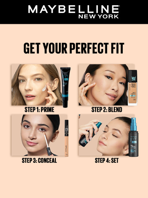 Maybelline Fit Me Matte+Poreless 16H Oil Control Foundation 30 ml - Shade 260 5 Maybelline Fit Me Matte+Poreless 16H Oil Control Foundation 30 ml - Shade 260
