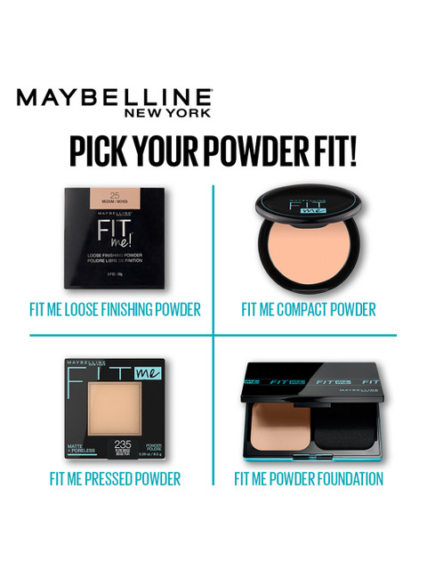 Maybelline New York Fit Me Matte + Poreless Compact - Sun Beige 310 5 Maybelline New York Fit Me Matte + Poreless Compact - Sun Beige 310