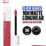 Maybelline New York Super Stay Matte Ink Liquid Lipstick - Savant 150