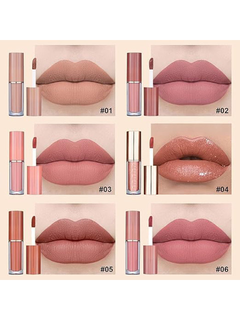 nandiayan Set of 12 Liquid Lipstick With Matte finish - 2.5ml Each 3 nandiayan Set of 12 Liquid Lipstick With Matte finish - 2.5ml Each