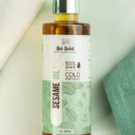 Nat Habit Cold Pressed 100% Pure Sesame Oil for Skin & Hair with Zero Preservatives - 30ml