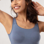 NYKD Solid Wirefree Non Padded Full Coverage Easy-Peasy Slip-On Bra - NYB113