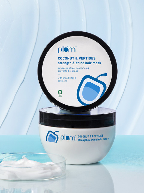 Plum Coconut & Peptides Strength & Shine Hair Mask- 200gm