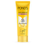 Ponds Sun Miracle SPF 35 PA+++ Protect & Bright Light Sunscreen with Niacinamide - 50g