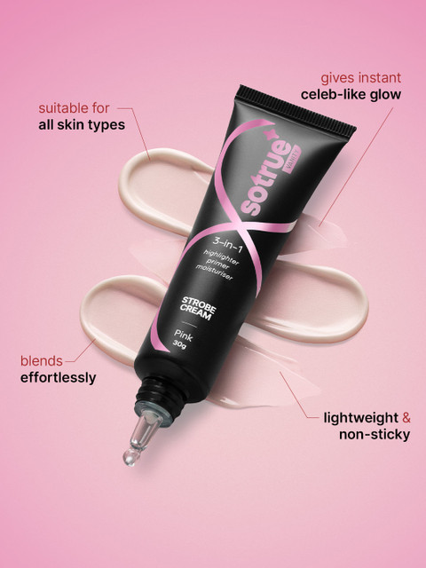 SOTRUE Sotrue Strobe Cream for Face Radiance, Strobe Cream, Highlighter For Face, 30g 5 SOTRUE Sotrue Strobe Cream for Face Radiance, Strobe Cream, Highlighter For Face, 30g