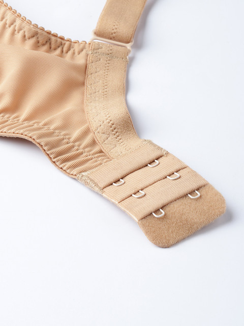 Sztori Plus Size Beige Lace Non-Wired Non Padded Everyday Bra SZ-BRA-705B 5 Sztori Plus Size Beige Lace Non-Wired Non Padded Everyday Bra SZ-BRA-705B