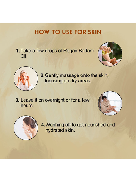 Vagads Khadi Rogan Badam Oil - 100 ml 3 Vagads Khadi Rogan Badam Oil - 100 ml