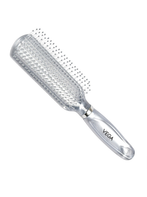 VEGA Flat Hair Brush R8-FBS - Silver