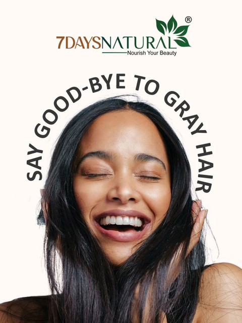 7DAYSNATURAL Natural Water Proof & Smudge Proof Hair Colour Touch-Up Stick - 4 g - Black 6 7DAYSNATURAL Natural Water Proof & Smudge Proof Hair Colour Touch-Up Stick - 4 g - Black